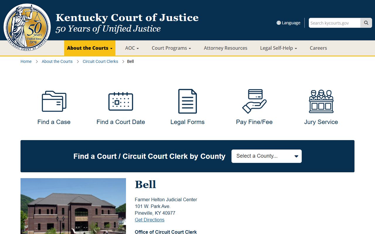 Bell County court records after arrest courthouse information